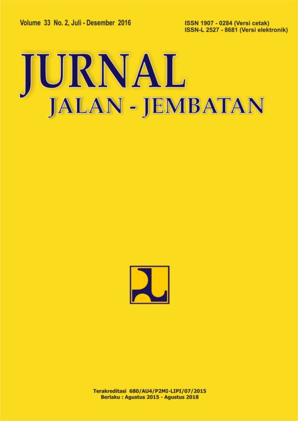 Cover Jurnal Jalan - Jembatan